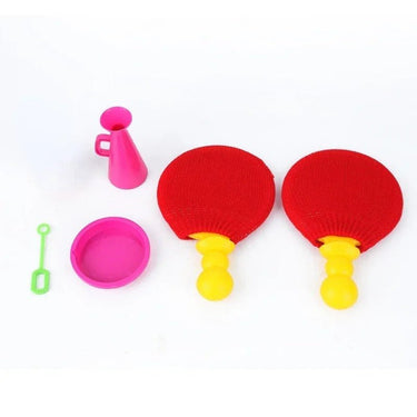 BubblePing | Sporty bubbles fun - Interactive table tennis bubble blowing game for children